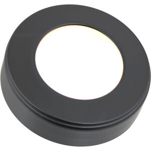 Omni LED Puck Light Collection 12V LED 3 inch Black Undercabinet