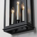 Savannah VX 3 Light 22 inch Black Oxide Outdoor Wall Mount