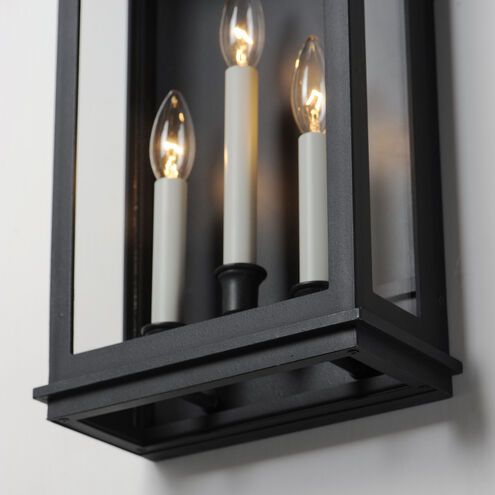 Savannah VX 3 Light 22 inch Black Oxide Outdoor Wall Mount