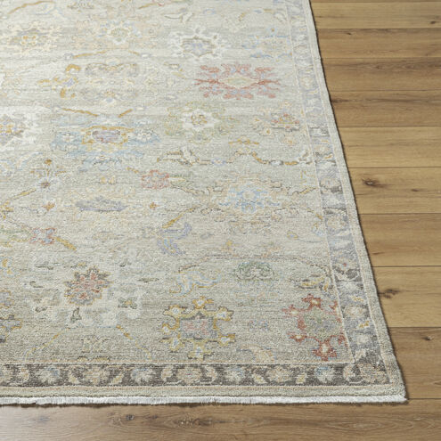 Anelka 144 X 108 inch Sterling Grey / Ash / Light Silver Handmade Rug in 9 x 12
