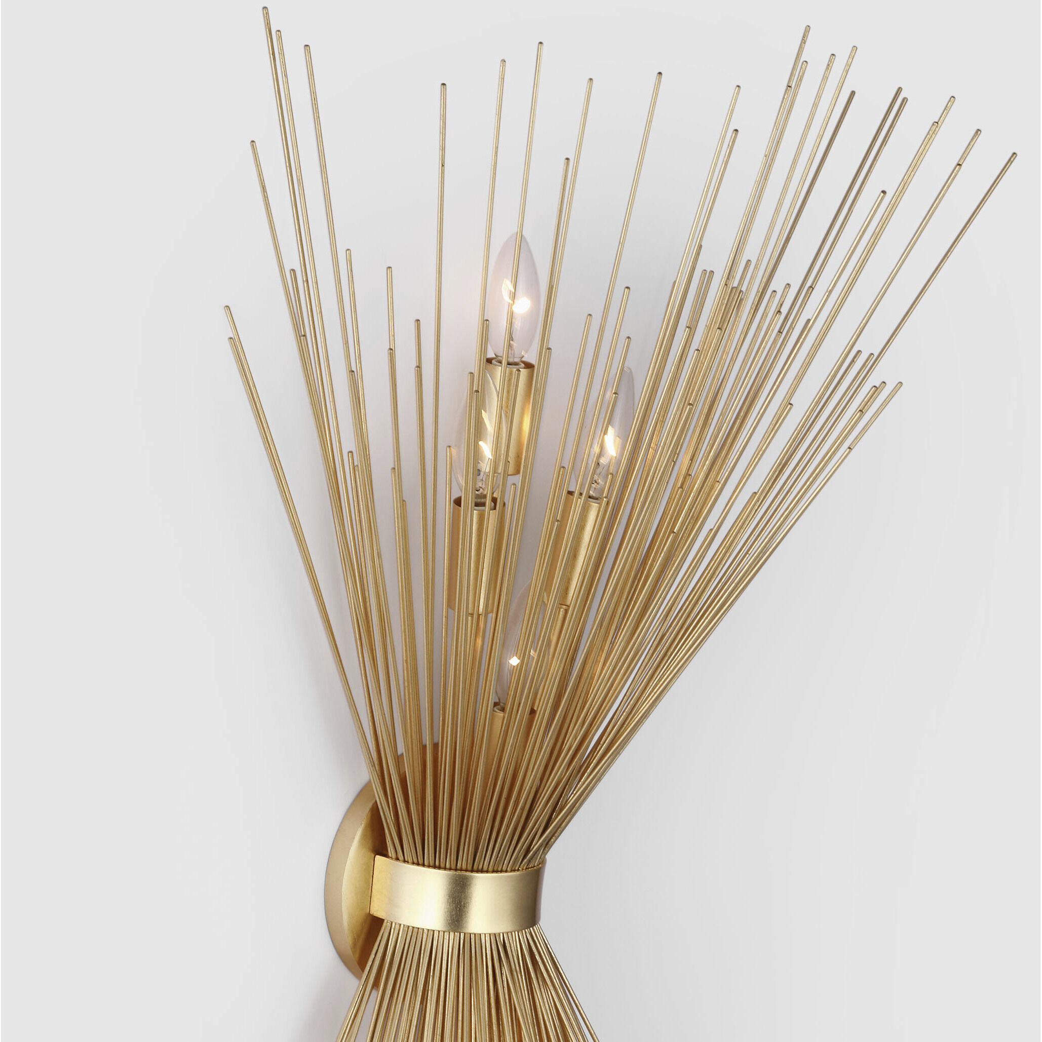 Kelly Wearstler Strada LED 12.25 inch Gild Symmetrical Sconce Wall Light, Large