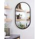 Canal 40 X 24 inch Steel Mirror