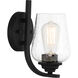 Shyloh 1 Light 5 inch Coal Bath Light Wall Light