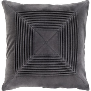 Akira 20 X 20 inch Charcoal Pillow Kit, Square
