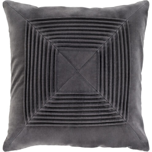 Akira 18 X 18 inch Charcoal Pillow Kit, Square