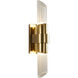 Canada 7.87 inch Gold Wall Sconce Wall Light