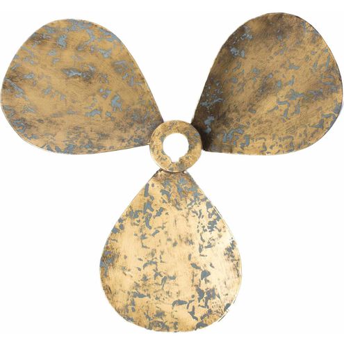 Propellers Gold Wall Décor, Set of 2