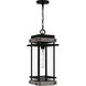 Strader 1 Light 9.5 inch Matte Black Outdoor Lantern, Large