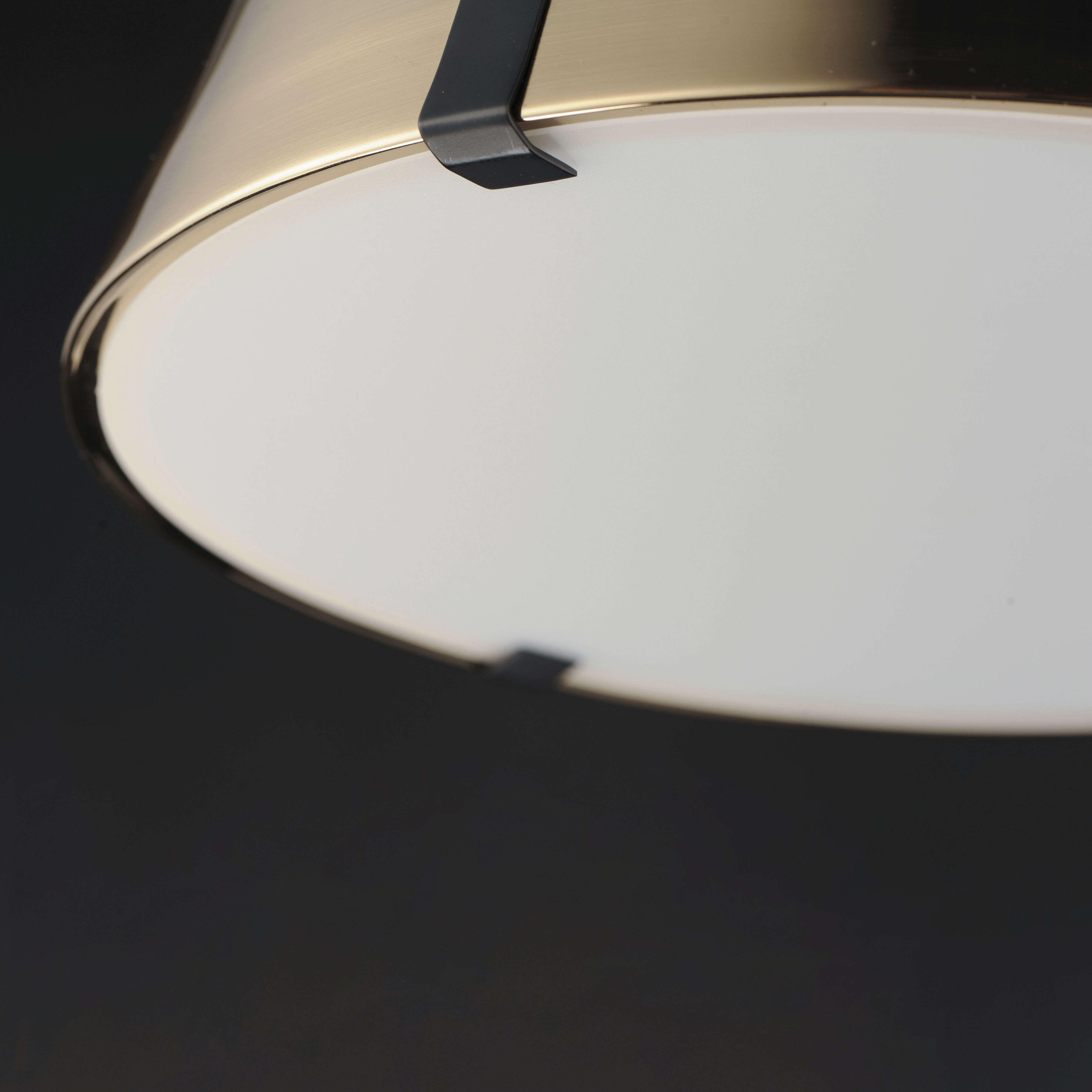 Carlo LED 13.75 inch Dark Bronze/Leather/Heritage Brass Single Pendant Ceiling Light