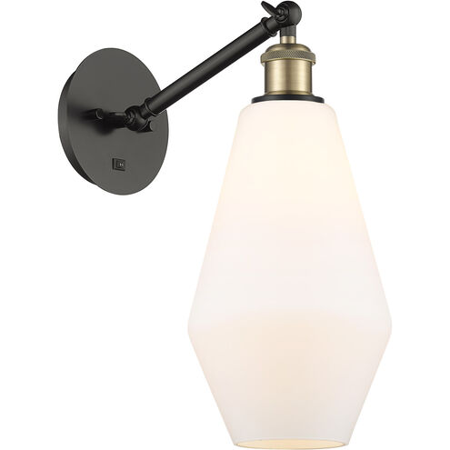 Ballston Cindyrella LED 7 inch Black Antique Brass Sconce Wall Light