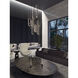 Sienna LED 4.75 inch Painted Nickel Linear Pendant Ceiling Light