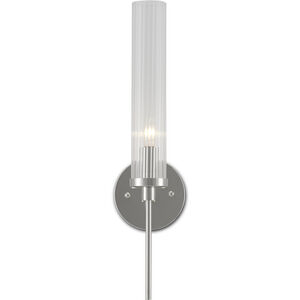 Bellings 1 Light 5 inch Polished Nickel/Clear Wall Sconce Wall Light