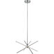 Jaxx LED 24 inch Polished Chrome Pendant Ceiling Light