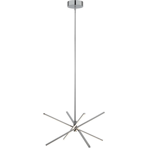 Jaxx LED 24 inch Polished Chrome Pendant Ceiling Light