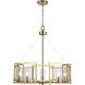 Marco 5 Light 24.5 inch Brushed Champagne Bronze Chandelier Ceiling Light