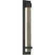 Tulane 1 Light 24 inch Black Outdoor Wall Mount