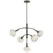 Phoebe LED 33.5 inch Black Oxide Chandelier Ceiling Light