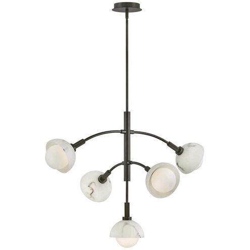 Phoebe LED 33.5 inch Black Oxide Chandelier Ceiling Light