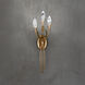 Secret Garden LED 4 inch French Gold Wall Sconce Wall Light, Schonbek Signature