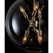 Sfera 6 Light 20 inch Modern Brass Pendant Ceiling Light