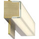 Vantage LED 24 inch Ashen Brass Bath Vanity Wall Light