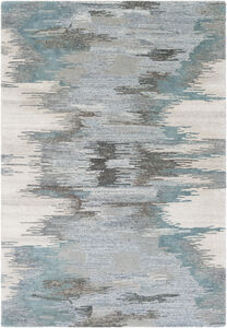 Montclair 36 X 24 inch Teal Rug in 2 x 3, Rectangle