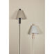 Ellen 1 Light Aged Brass/Wood Whitewash Plug-In Sconce Wall Light