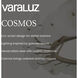 Cosmos 2 Light 20.5 inch Matte Black Bath Vanity Light Wall Light, Smithsonian Collaboration