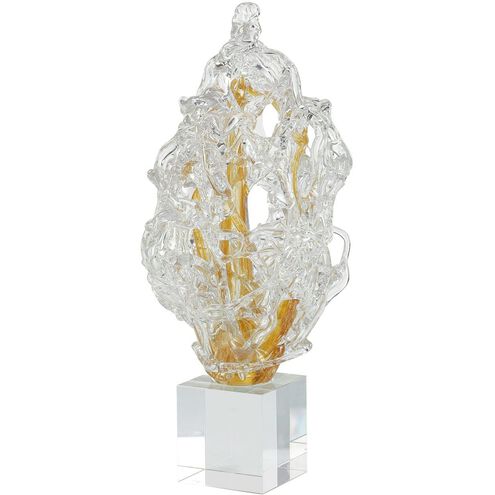 Frozen Flame 19.5 X 8 inch Sculpture, Small