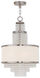 Prescott 3 Light 14 inch Brushed Nickel Mini Chandelier Ceiling Light