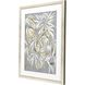 Florals Collection Gray Framed Art