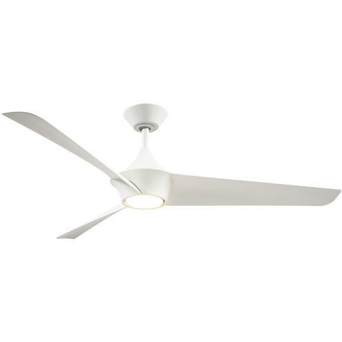 Emiko 56 inch White Ceiling Fan