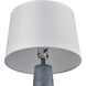Kent 31 inch 150.00 watt Dark Blue Table Lamp Portable Light, Set of 2
