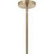 Silvarious 12 Light 26.75 inch Champagne Bronze Chandelier/Semi Flush Ceiling Light