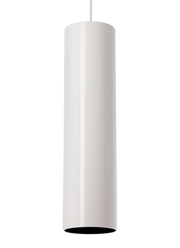 Piper 1 Light 3 inch White Pendant Ceiling Light in Gloss White, Monopoint, Incandescent