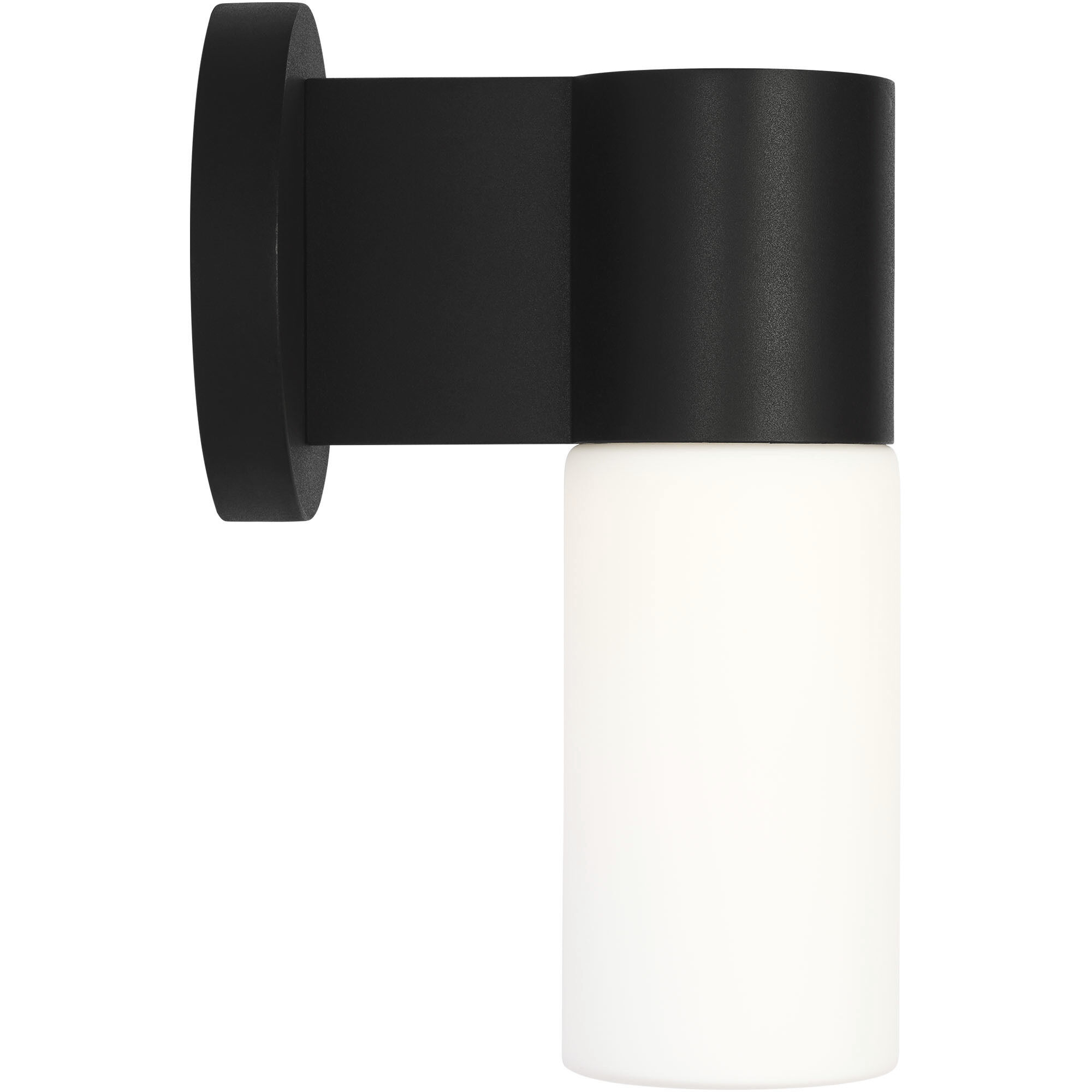 Barbara Barry Focal LED 12.38 inch Textured Black Outdoor Sconce
