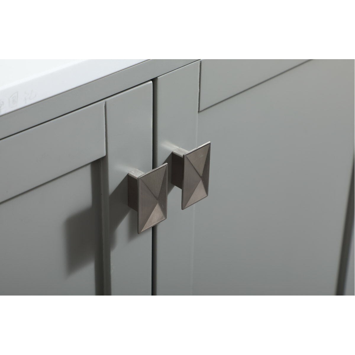 Irene 60 X 22 X 34 inch Grey Vanity Sink Set