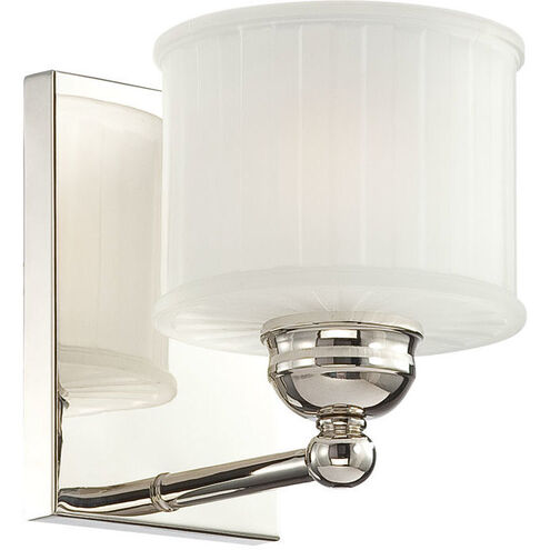 1730 Series 1 Light 8.5 inch Polished Nickel Bath Light Wall Light