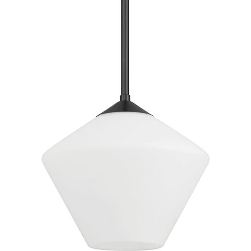 Celestial Valley 1 Light 10 inch Matte Black Pendant Ceiling Light, Small