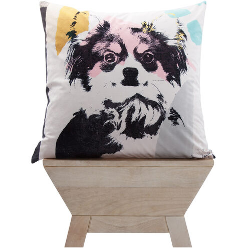 Howl 20 inch Multi-Color Pillow
