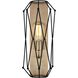 Zarra 1 Light Satin Brass Wall Sconce Wall Light