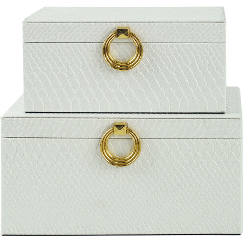 Oscar 9 X 7 inch White Boxes