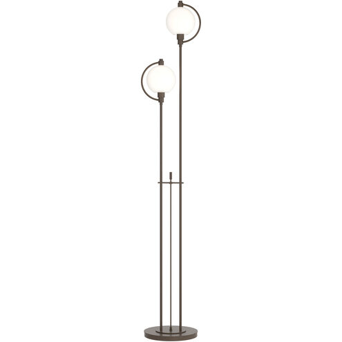 Pluto 68.1 inch 60 watt White Floor Lamp Portable Light in Opal