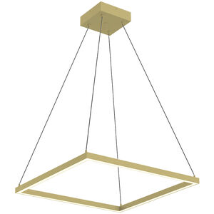 Piazza 24 inch Brushed Gold Pendant Ceiling Light