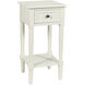 Hampton 28 X 14 inch Antique White End/Side Table