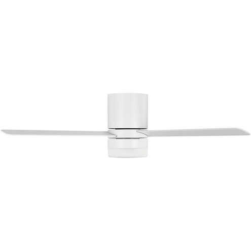 Era 52 Hugger LED 52 inch Matte White Indoor/Outdoor Ceiling Fan