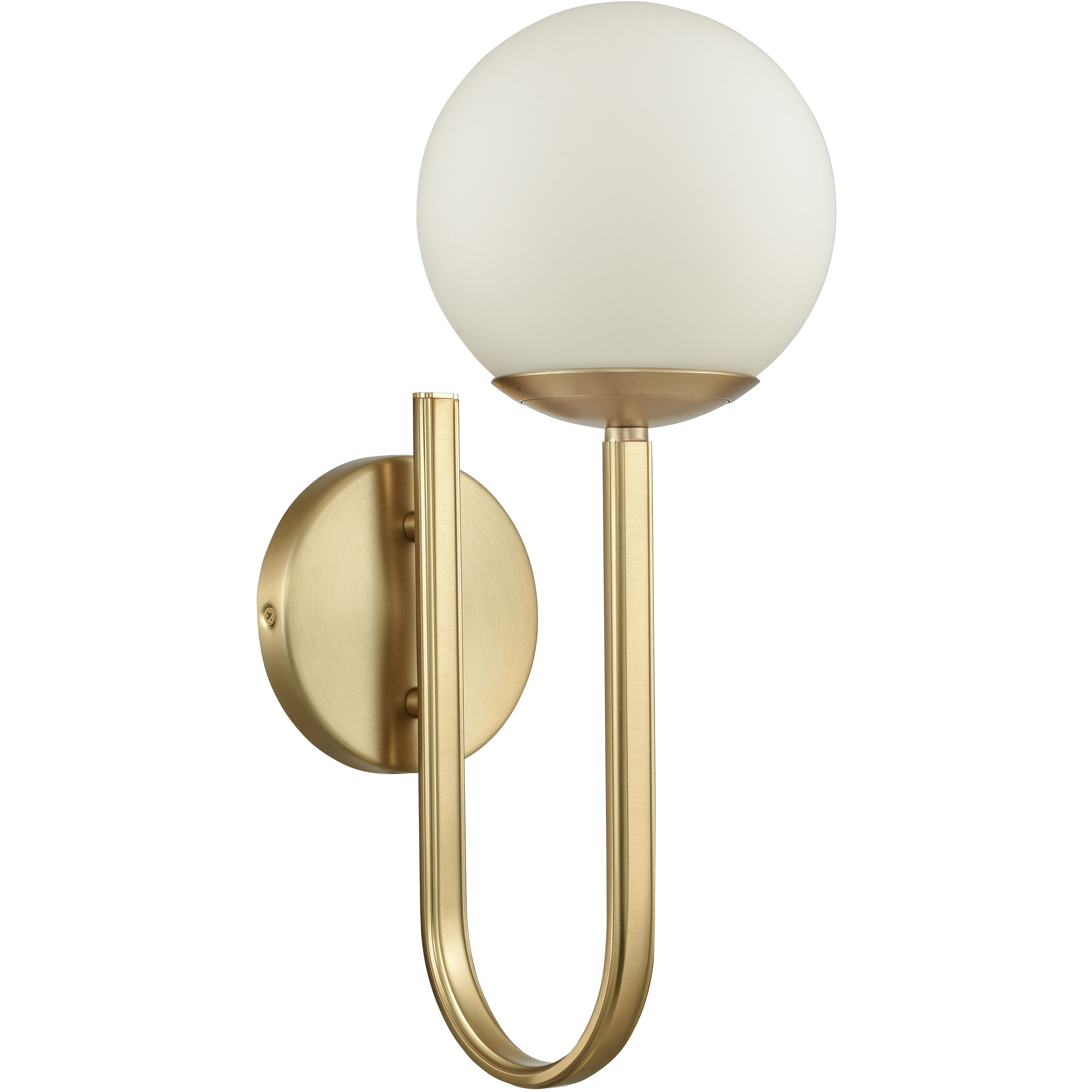 Caroline 1 Light 9 inch Brushed Gold Vanity Light Wall Light