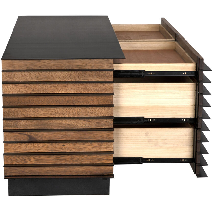 Elevation 68 X 22 inch Dark Walnut Sideboard