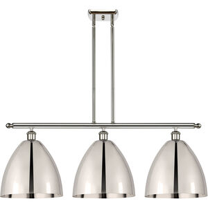 Ballston Dome LED 38.5 inch Polished Nickel Island Light Ceiling Light