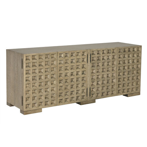 Nuala 77.5 X 21.5 inch Washed Walnut Sideboard